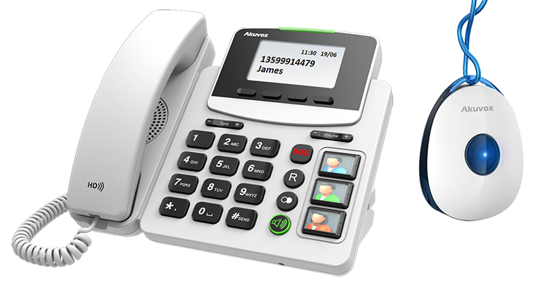 Healthcare IP Phone with Pendant
